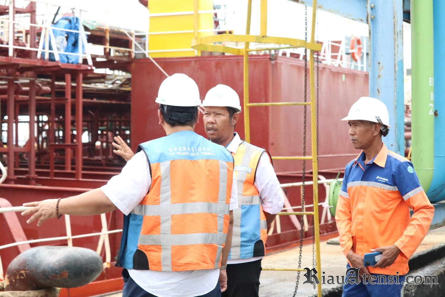 Keselamatan dan Keandalan Operasional Jadi Fokus Management Walkthrough Pelindo Dumai
