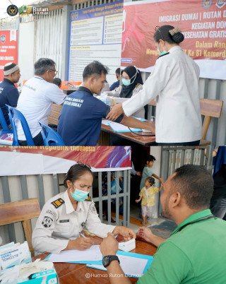 Rutan Dumai Berikan Layanan Kesehatan Gratis