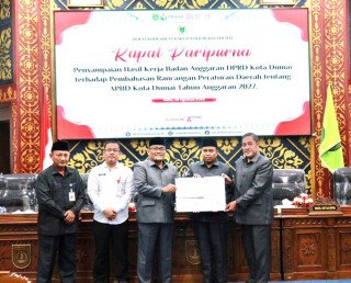 APBD Dumai 2027 Disepakati Rp1,765 Triliun