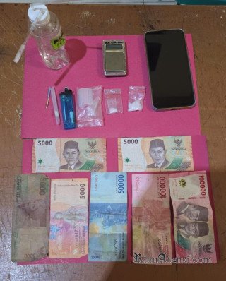 Polsek Rambah Samo Bongkar Dugaan Peredaran Sabu