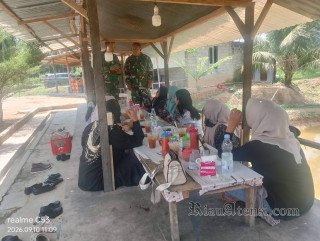 Tim Penyuluh Karhutla Mabes TNI Edukasi Warga Rokan Hilir Cegah Kebakaran