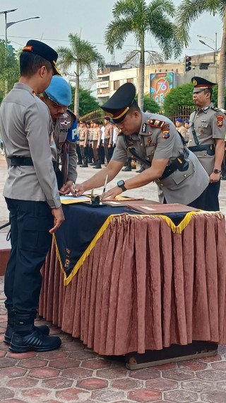 AKP Hardiyanto Jabat Kasat Intelkam Polres Dumai, Tiga Pejabat Resmi Berganti